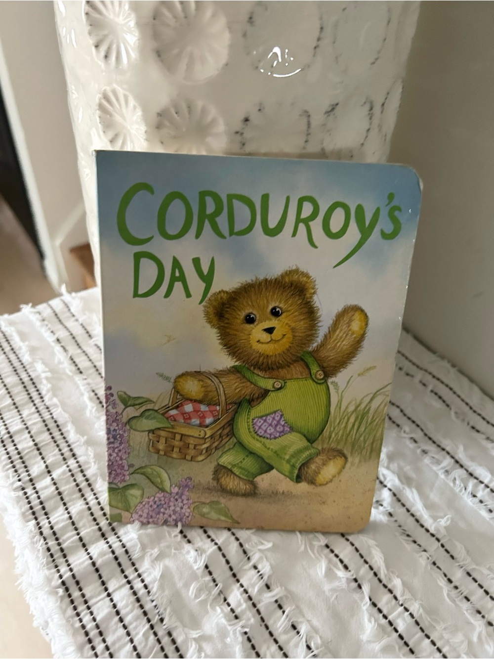Vintage 1985 Corduroy’s Day Board Book